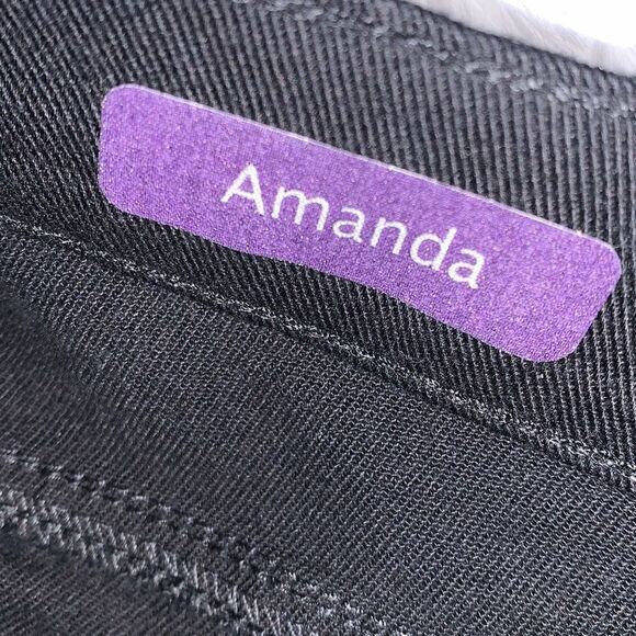 Gloria Vanderbilt Black Classic Stretch Amanda Jeans 16P - Picture 4 of 16